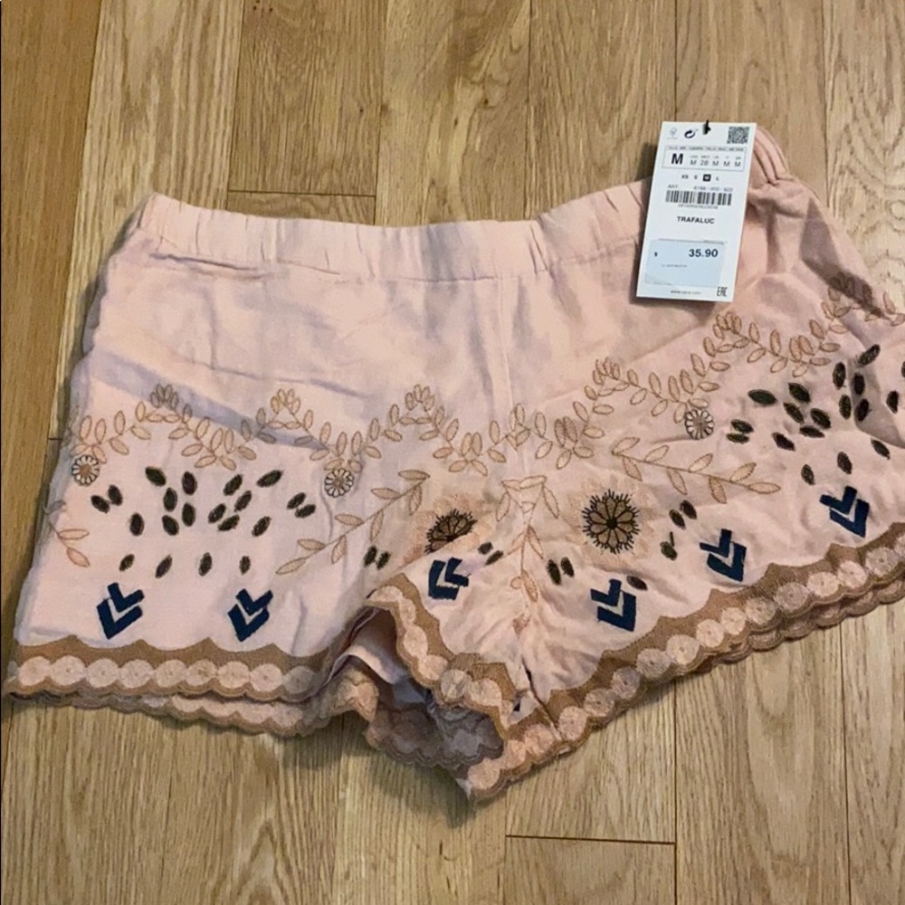 Zara - Pink floral short